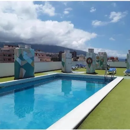 Апартаменты Plaza Charco - Centro - Piscina Rooftop Пуэрто-де-ла-Крус